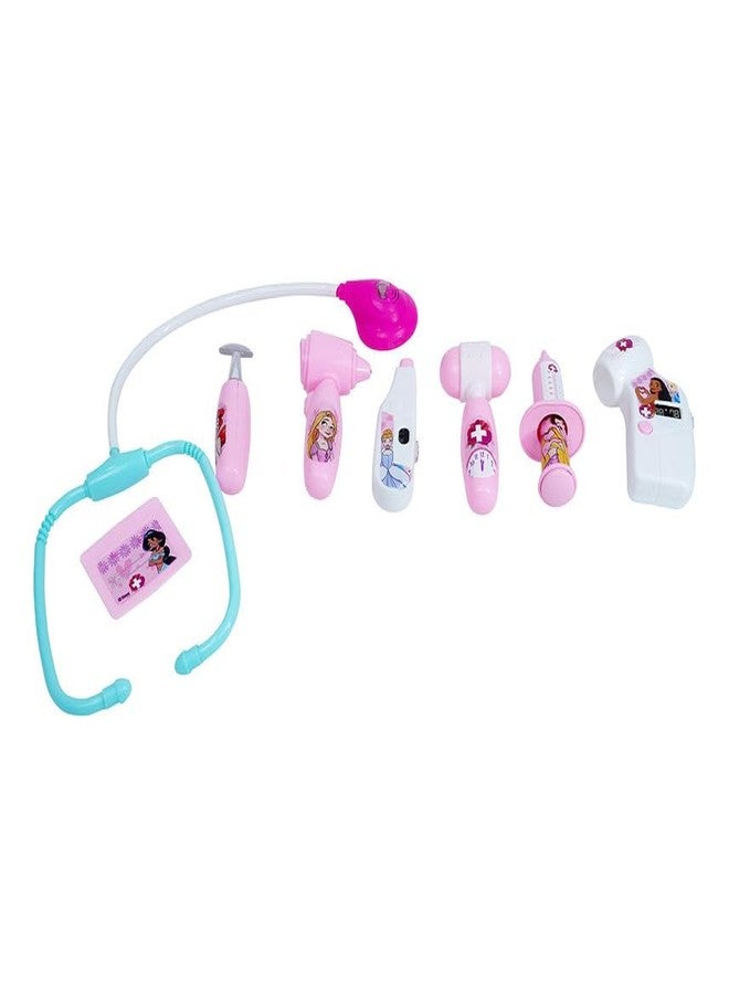 Kriiddaank Disney Princess Theme Portable Doctor Set with Medical Kit, Stethoscope & Realistic Tools for Girls | Fun & Educational Toy for Kids | Safe, Engaging & Interactive Play - Image 3